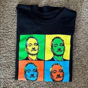 The Chive Members Only Black Short Sleeve T-Shirt with Multicolor Pop-Art Grid